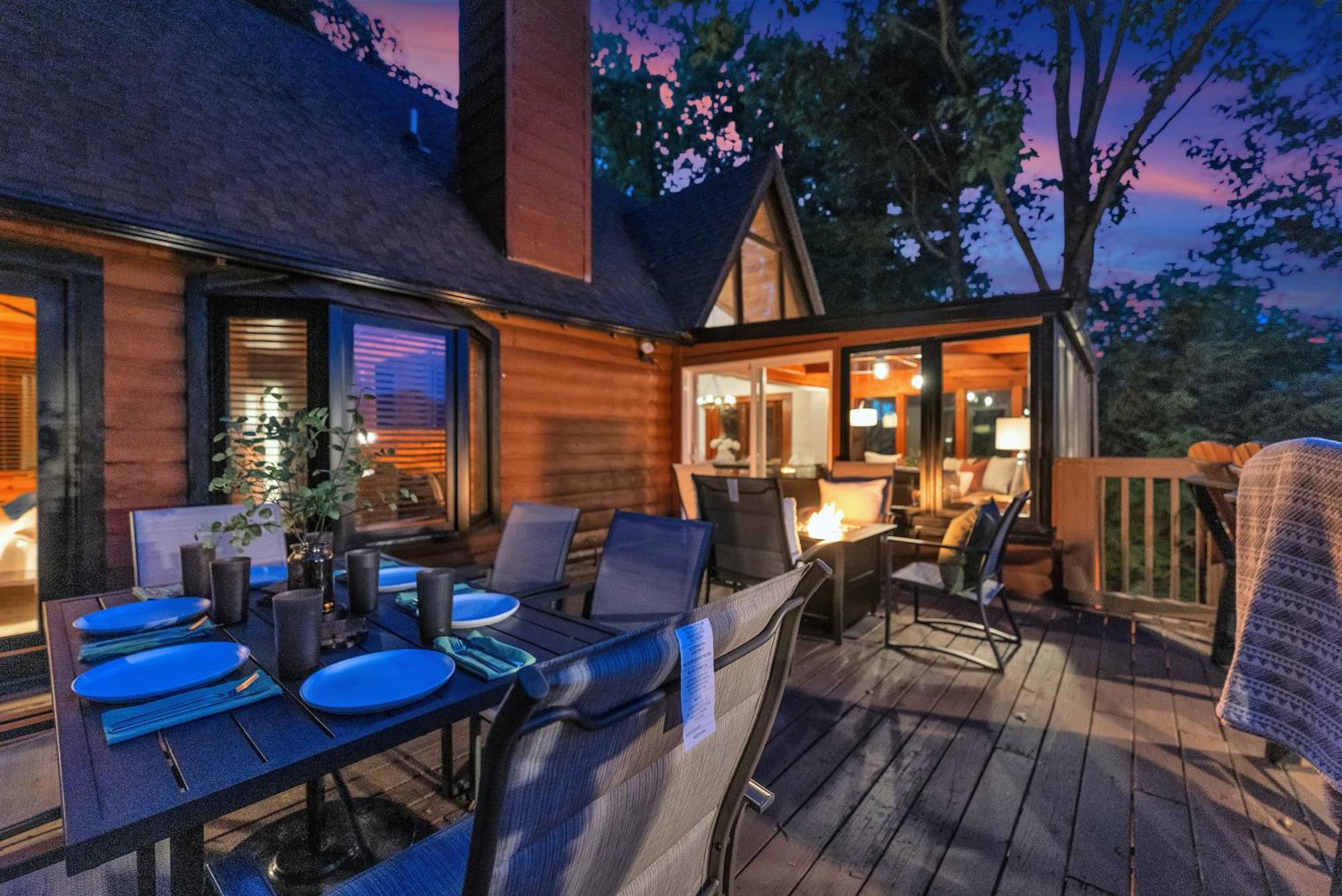 Family Chalet With Sauna, Hottub, Heavenly Views! Mins To Downtown! Gatlinburg Exterior foto